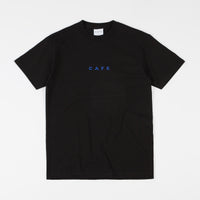 Skateboard Cafe Embroidered T-Shirt - Black thumbnail