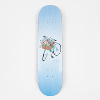 Skateboard Cafe Flower Basket Deck - Blue - 8.25" thumbnail