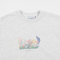 Skateboard Cafe Flower Bed Long Sleeve T-Shirt - Ash thumbnail
