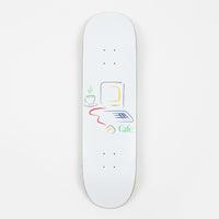 Skateboard Cafe Gerald Deck - White - 8.5" thumbnail