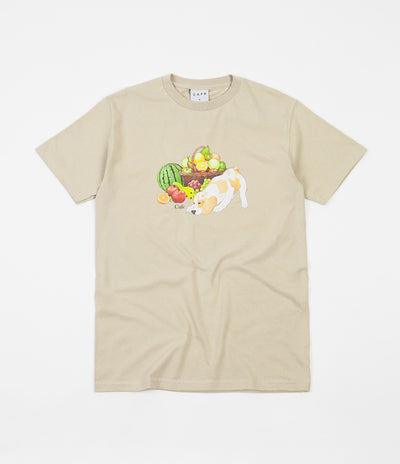 Skateboard Cafe Healthy T-Shirt - Tan