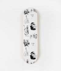 Skateboard Cafe Jazz Sketch Deck - White - 8"