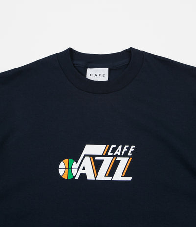 Skateboard Cafe Jazz T-Shirt - Navy