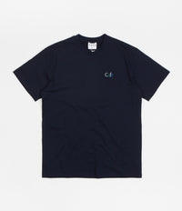 Skateboard Cafe JLH Embroidered Wayne T-Shirt - Navy
