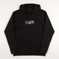 Skateboard Cafe Latte Hooded Sweatshirt - Black / Latte thumbnail