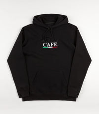 Skateboard Cafe Latte Hooded Sweatshirt - Black / Latte