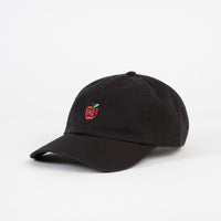 Skateboard Cafe Pink Lady Embroidered Cap - Black thumbnail