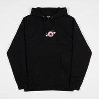 Skateboard Cafe Planet Donut Embroidered Hoodie - Black thumbnail