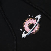 Skateboard Cafe Planet Donut Embroidered Hoodie - Black thumbnail