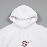 Skateboard Cafe Planet Donut Embroidered Hoodie - White thumbnail