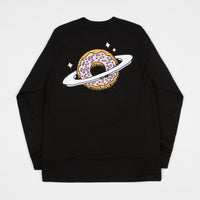 Skateboard Cafe Planet Donut Long Sleeve T-Shirt - Black thumbnail