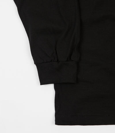 Skateboard Cafe Rammi Polaroid Long Sleeve T-Shirt - Black