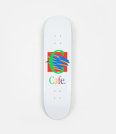 Skateboard Cafe Ronald Deck - White
