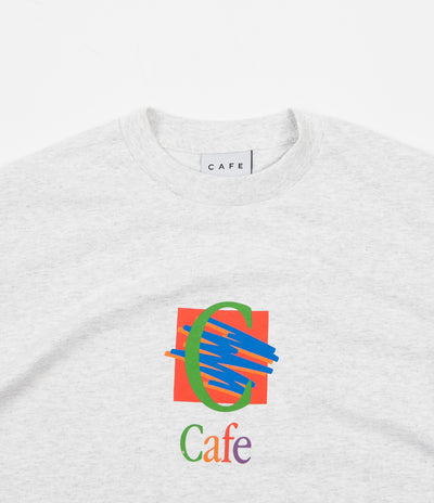 Skateboard Cafe Ronald T-Shirt - Ash Heather