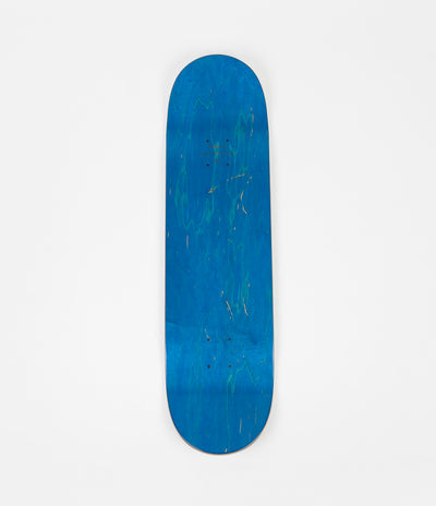 Skateboard Cafe Stripe Deck - White / Blue / Orange - 8.5"