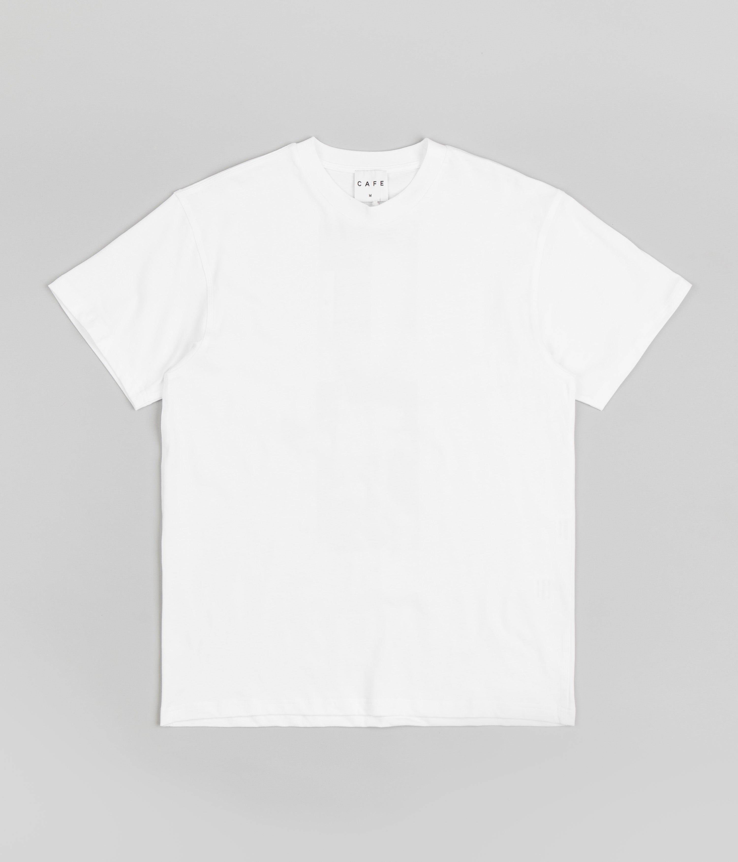 Skateboard Cafe Swan TShirt White Flatspot