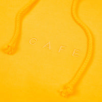 Skateboard Cafe Tonal Embroidered Hoodie - Gold thumbnail