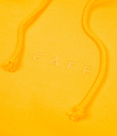 Skateboard Cafe Tonal Embroidered Hoodie - Gold
