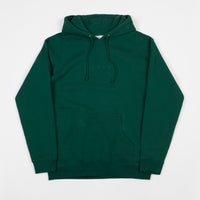 Skateboard Cafe Tonal Embroidered Hoodie - Green thumbnail