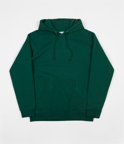 Skateboard Cafe Tonal Embroidered Hoodie - Green