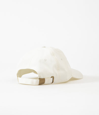 Skateboard Cafe Trumpet Logo Cap - White