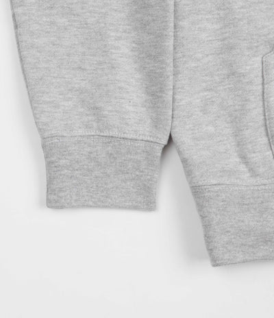Skateboard Cafe Urban Shapeshifting Reptilian Hoodie - Heather Grey