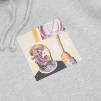 Skateboard Cafe Urban Shapeshifting Reptilian Hoodie - Heather Grey thumbnail