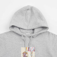 Skateboard Cafe Urban Shapeshifting Reptilian Hoodie - Heather Grey thumbnail