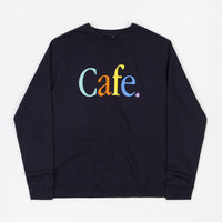 Skateboard Cafe Wayne Crewneck Sweatshirt - Navy thumbnail