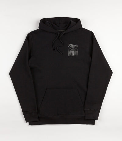 Skateboard Cafe Woolf Logo Hooded Sweatshirt - Black