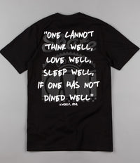 Skateboard Cafe Woolf Logo T-Shirt - Black