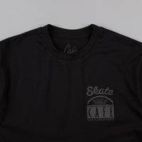 Skateboard Cafe Woolf Logo T-Shirt - Black thumbnail