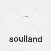 Soulland Chuck T-Shirt - White thumbnail