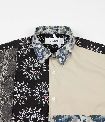 Soulland Malingo Patchwork Shirt - Multi