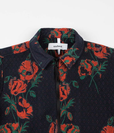 Soulland Mapp Zipped Jaquard Jacket - Multi