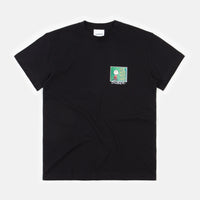 Soulland Meets Peanuts Charlie T-Shirt - Black thumbnail
