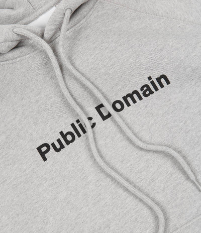 Soulland Public Domain Hoodie - Grey Melange