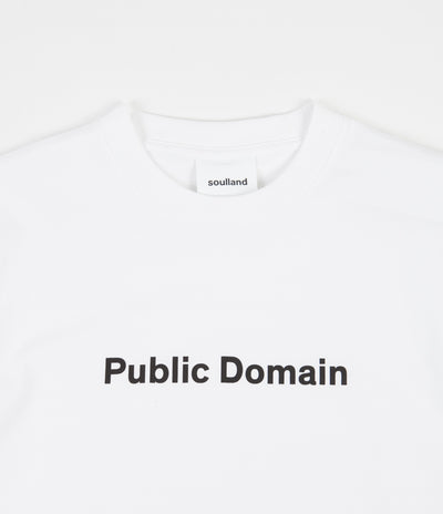 Soulland Public Domain T-Shirt - White