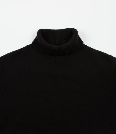 Soulland Rhodes Rollneck Sweatshirt - Black