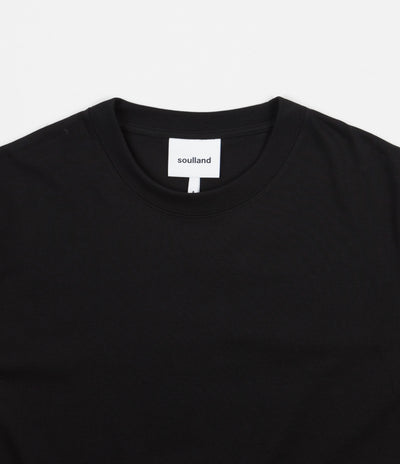 Soulland Stilleben Square T-Shirt - Black