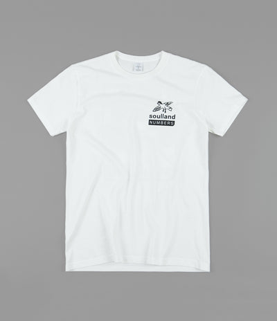Soulland x Numbers Collage T-Shirt - White