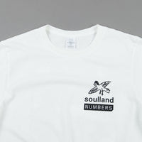 Soulland x Numbers Collage T-Shirt - White thumbnail