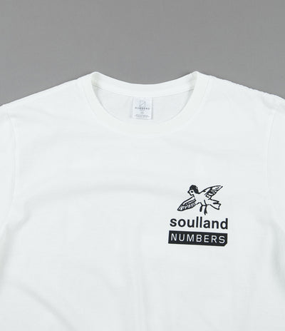 Soulland x Numbers Collage T-Shirt - White