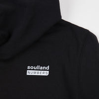 Soulland x Numbers Pyramid Hoodie - Black thumbnail