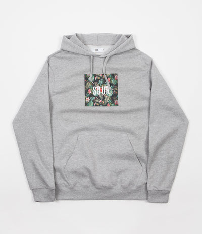 Sour Skateboards Floral Hoodie - Grey