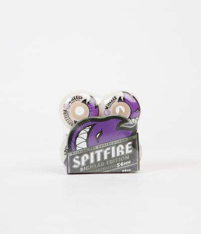 Spitfire Bighead Wheels 54mm White