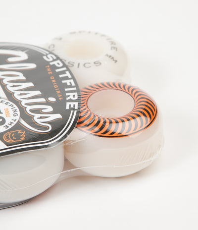Spitfire Classic 99DU Wheels - White - 53mm