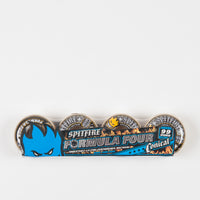 Spitfire Formula Four Conical 99DU Wheels - Yellow Print / Natural - 54mm thumbnail