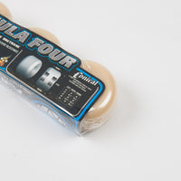 Spitfire Formula Four Conical 99DU Wheels - Yellow Print / Natural - 54mm thumbnail