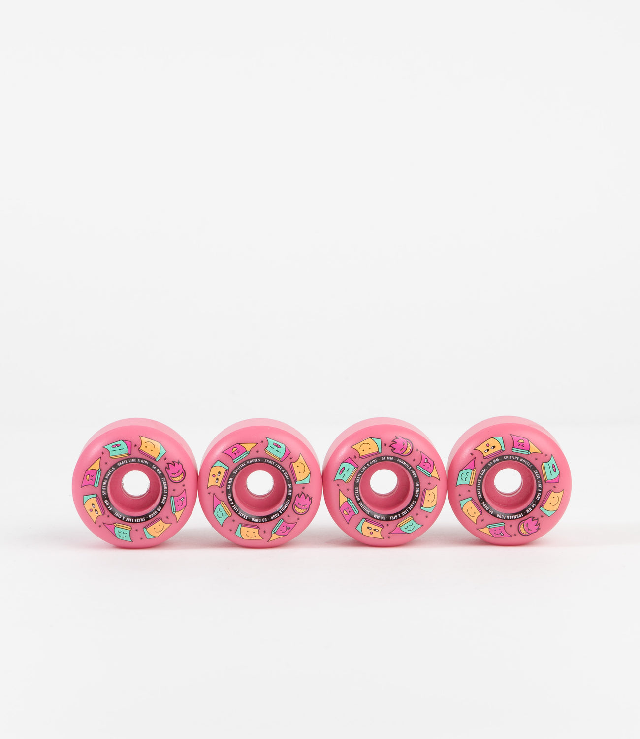 Spitfire Formula Four Skate Like A Girl Skateboard Wheels - Devaskation.com